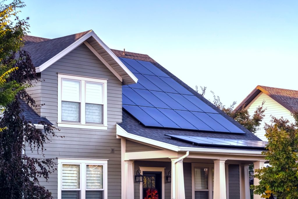image of a solar roof installed in san antonio