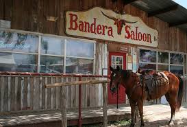 Saloon entry in Bandera, Texas